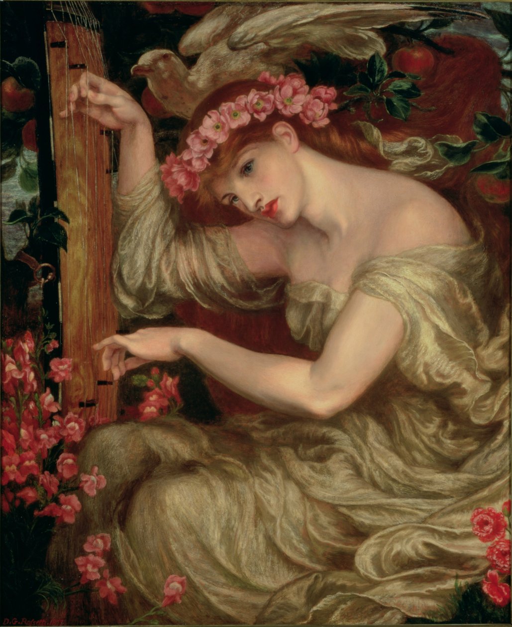 En Søbesværgelse, 1875-77 af Dante Gabriel Charles Rossetti