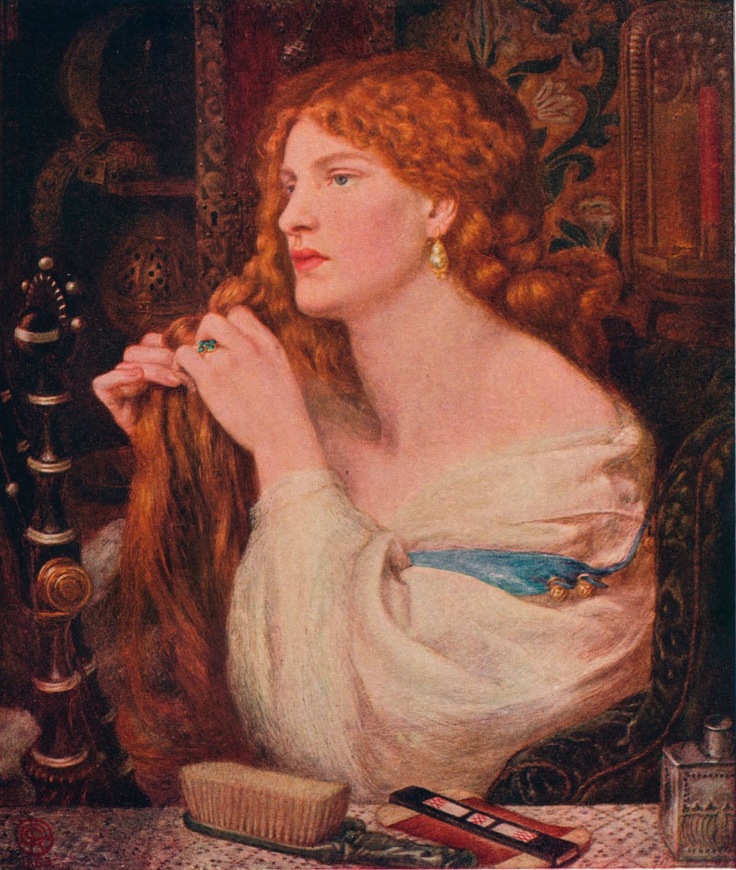 Aurelia Fazios elskerinde, 1863-1873 af Dante Gabriel Charles Rossetti