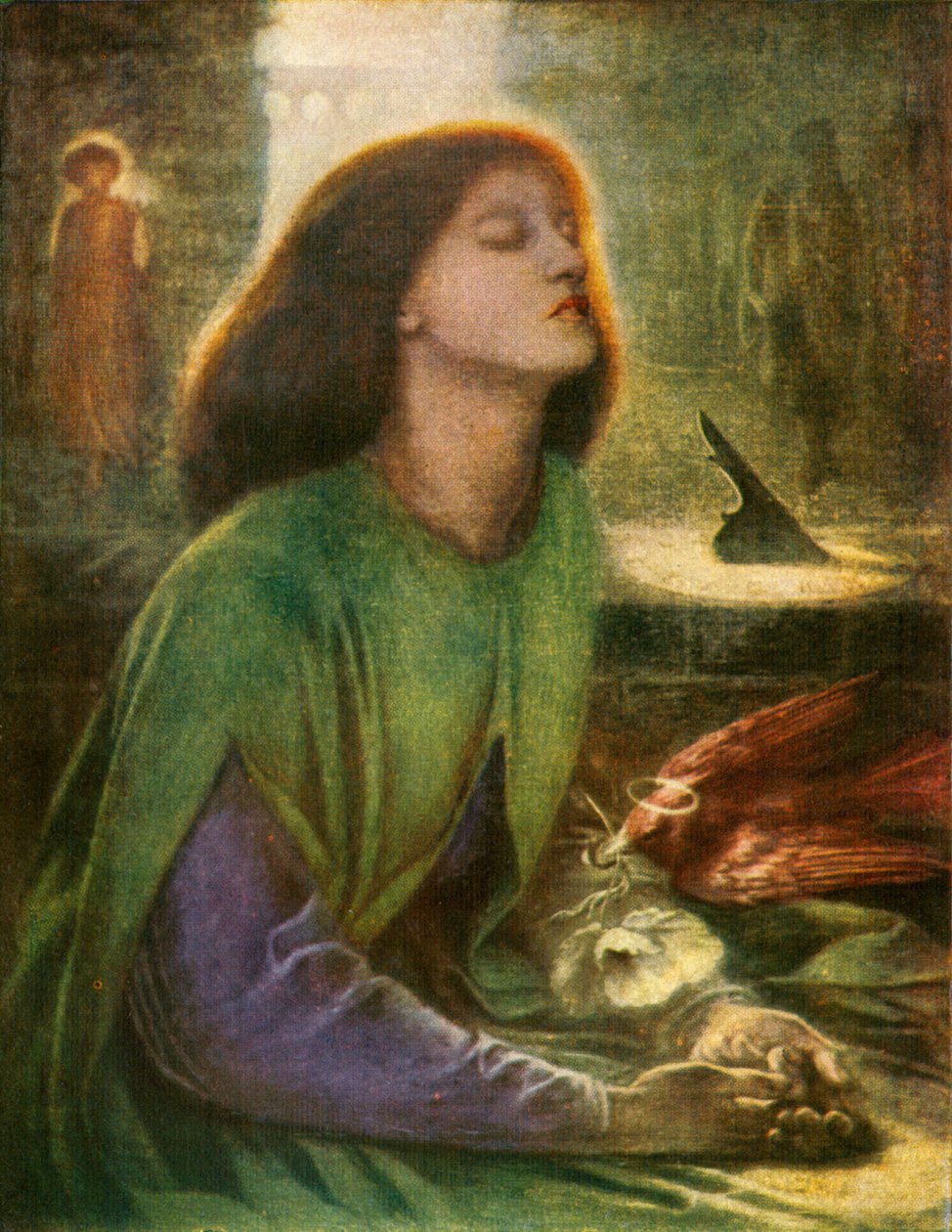 Beata Beatrix, 1864-1870, 1912 af Dante Gabriel Charles Rossetti