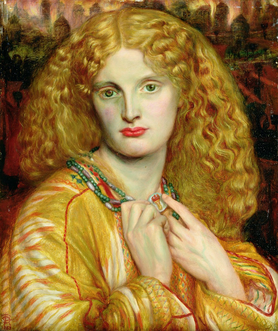Helen af Troja af Dante Gabriel Charles Rossetti