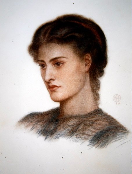 Ionides pige af Dante Gabriel Charles Rossetti