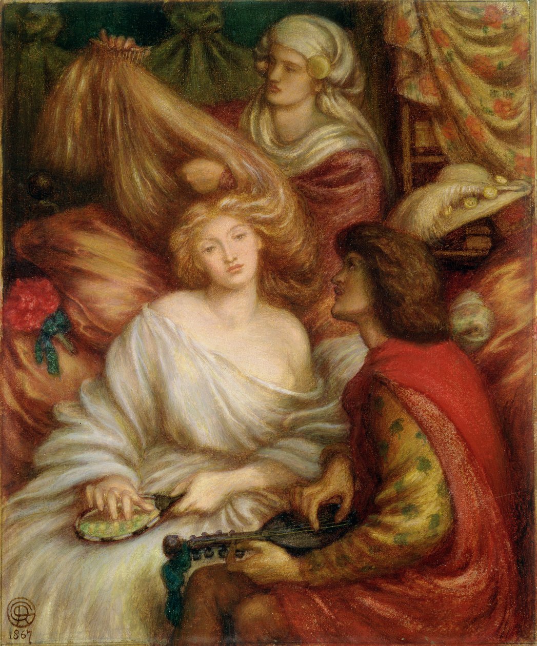Morgen musik af Dante Gabriel Charles Rossetti