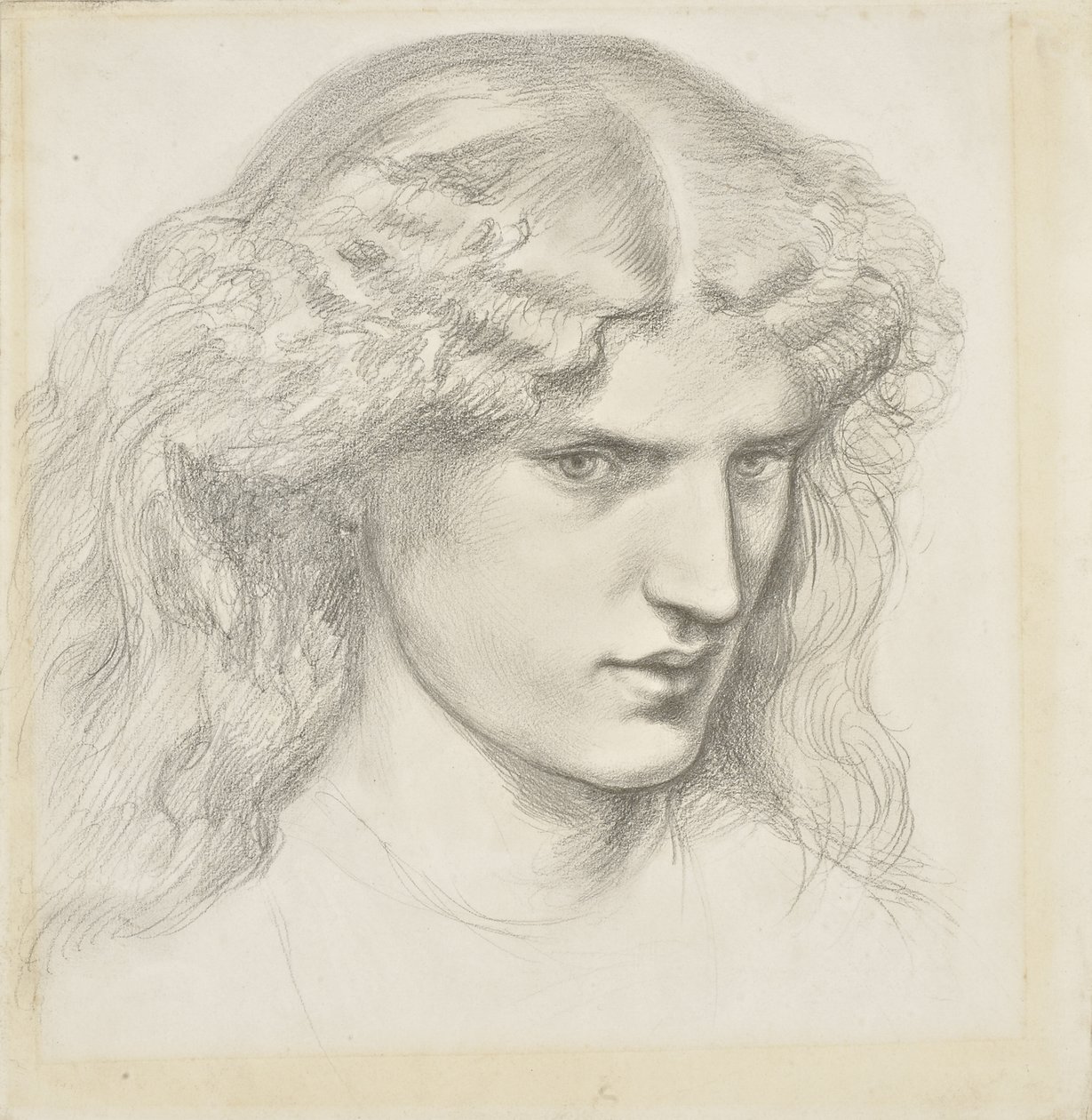 Portræt af Annie Miller, 1860