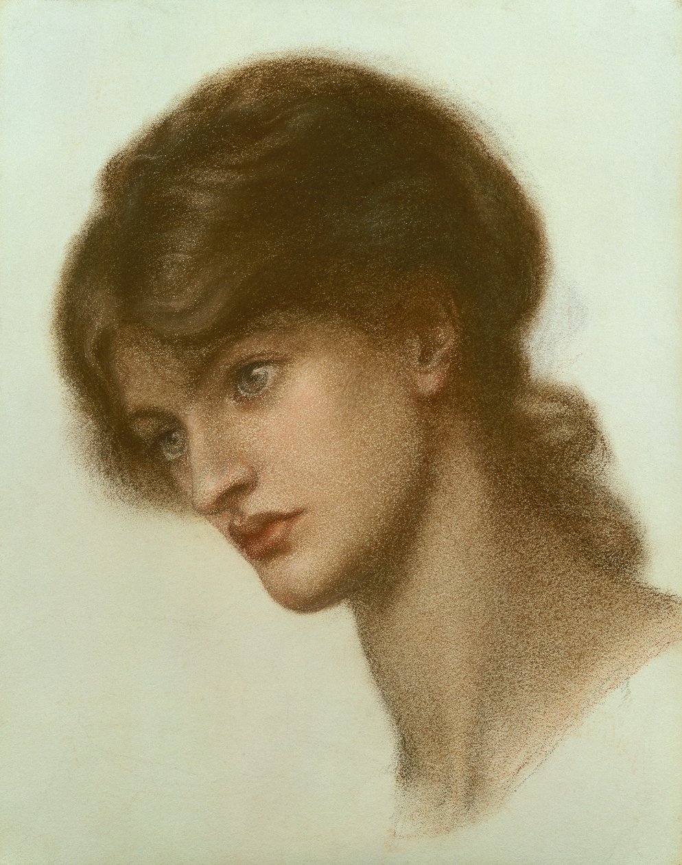 Portræt af en Dame af Dante Gabriel Charles Rossetti