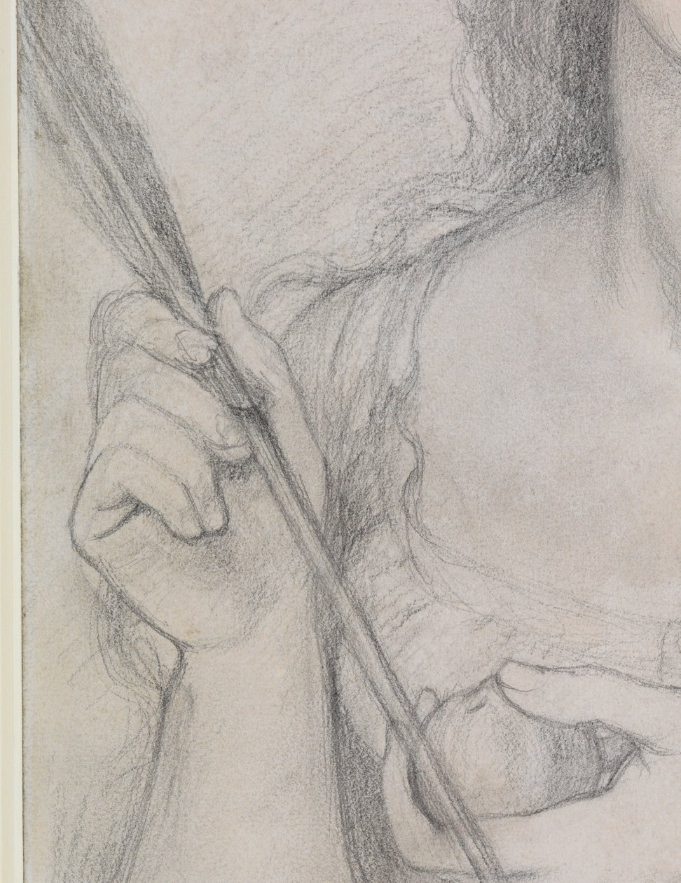 Undersøgelse til "Venus Verticordia" af Dante Gabriel Charles Rossetti