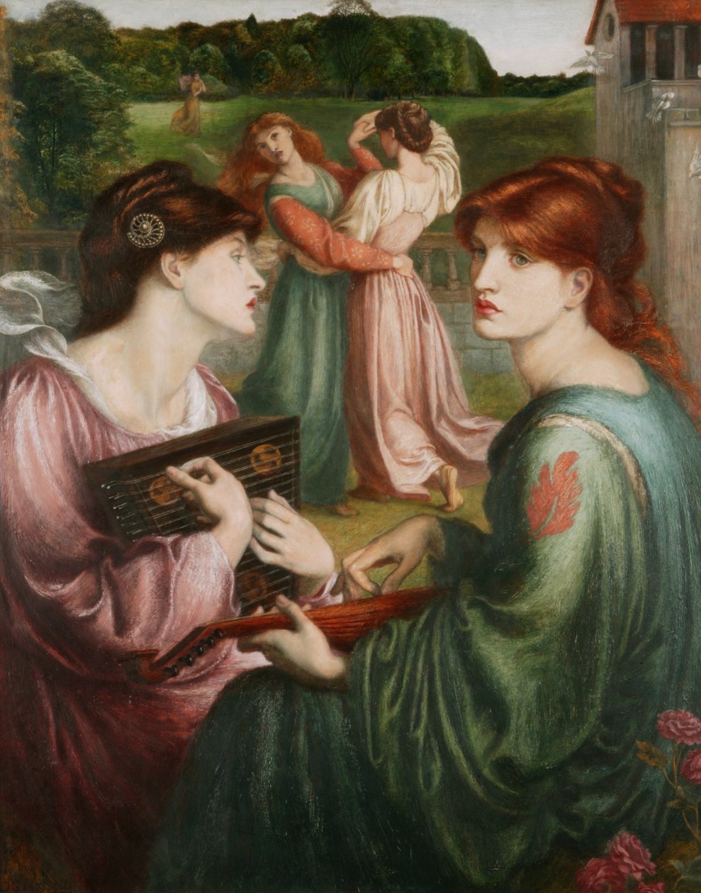 Bower Engen af Dante Gabriel Charles Rossetti