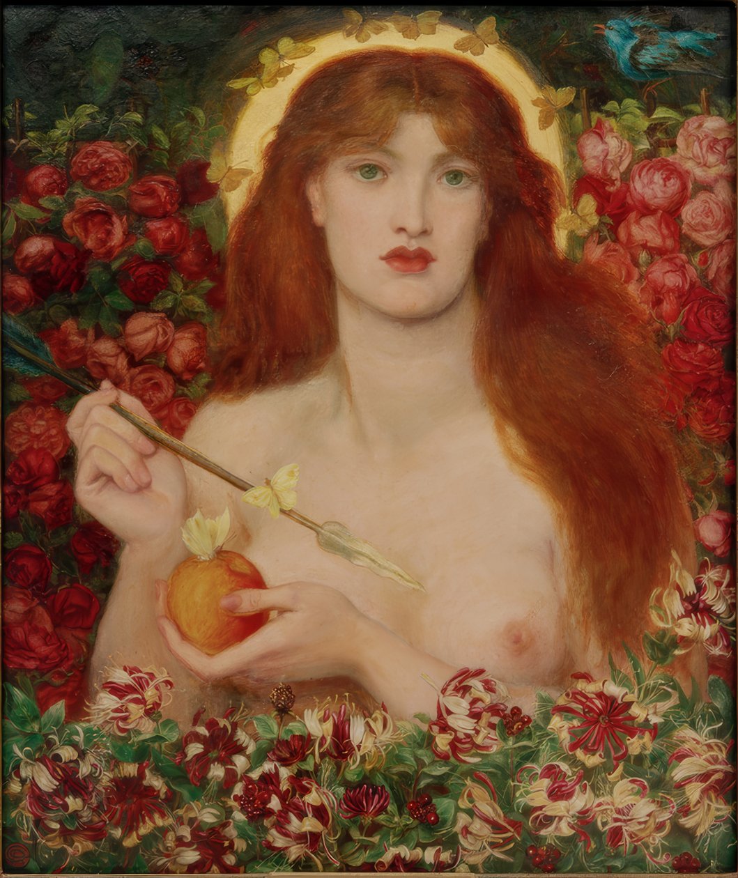 Venus Verticordia af Dante Gabriel Charles Rossetti