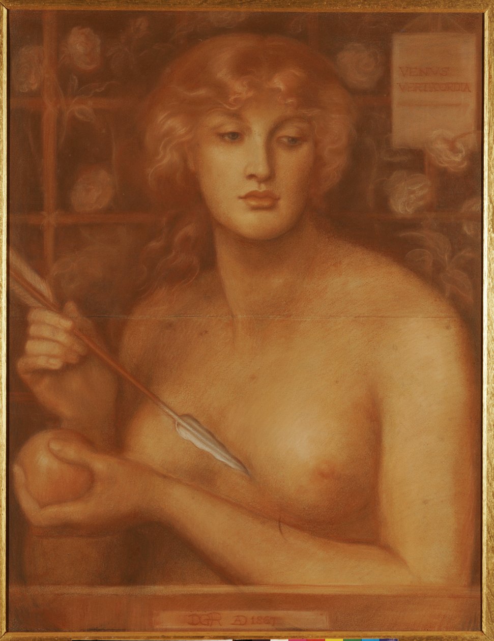 Venus Verticordia, 1867 af Dante Gabriel Charles Rossetti