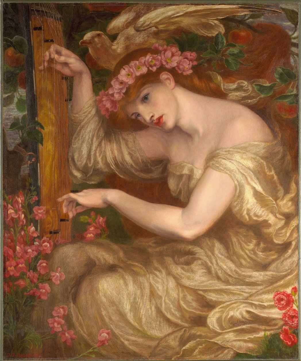 Et hav af magi af Dante Gabriel Rossetti