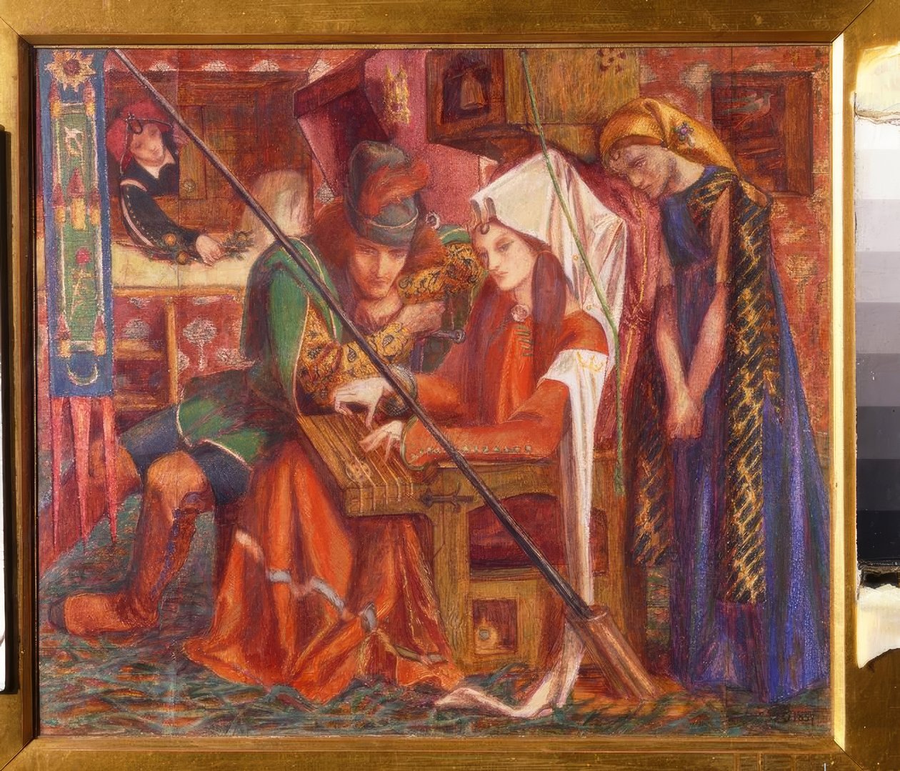 Balladen om de syv tårne ​​/ 1857 af Dante Gabriel Charles Rossetti