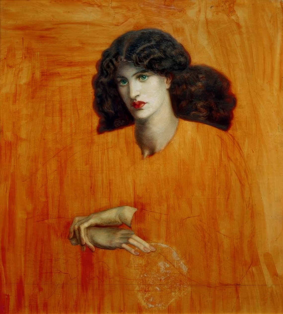 Kvinden i vinduet af Dante Gabriel Charles Rossetti