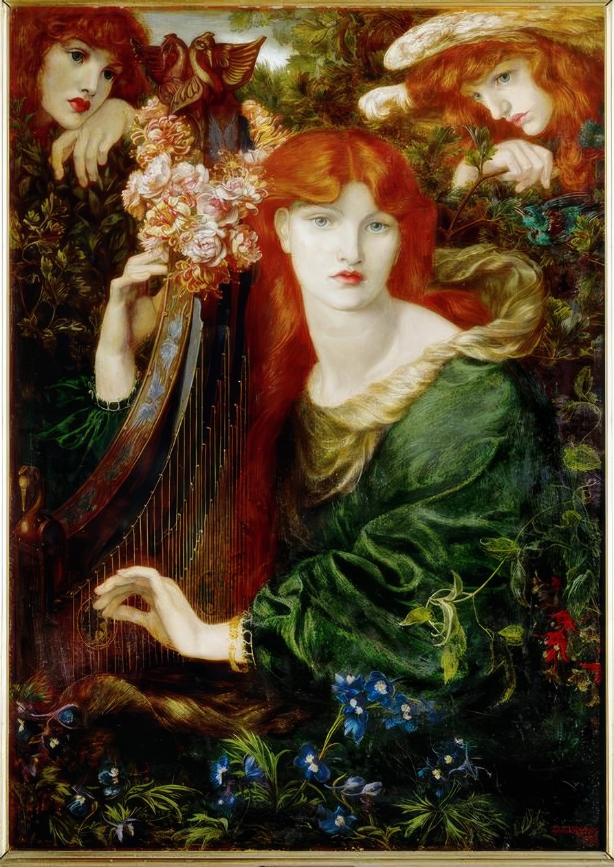 Guirlanden af Dante Gabriel Charles Rossetti