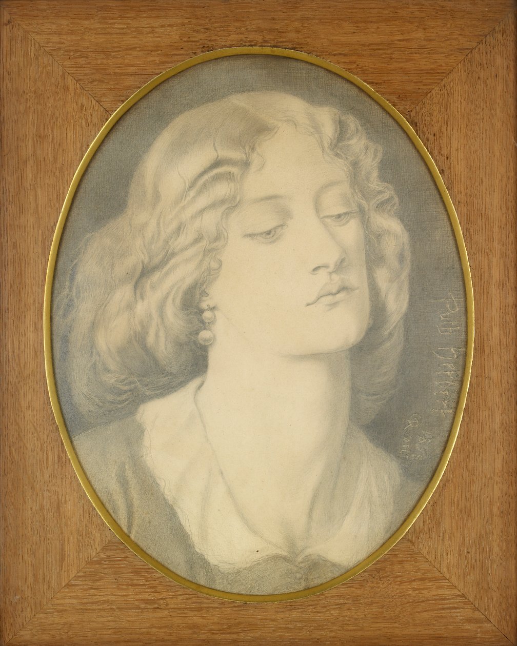 Louisa Ruth Herbert, 1858 af Dante Gabriel Rossetti