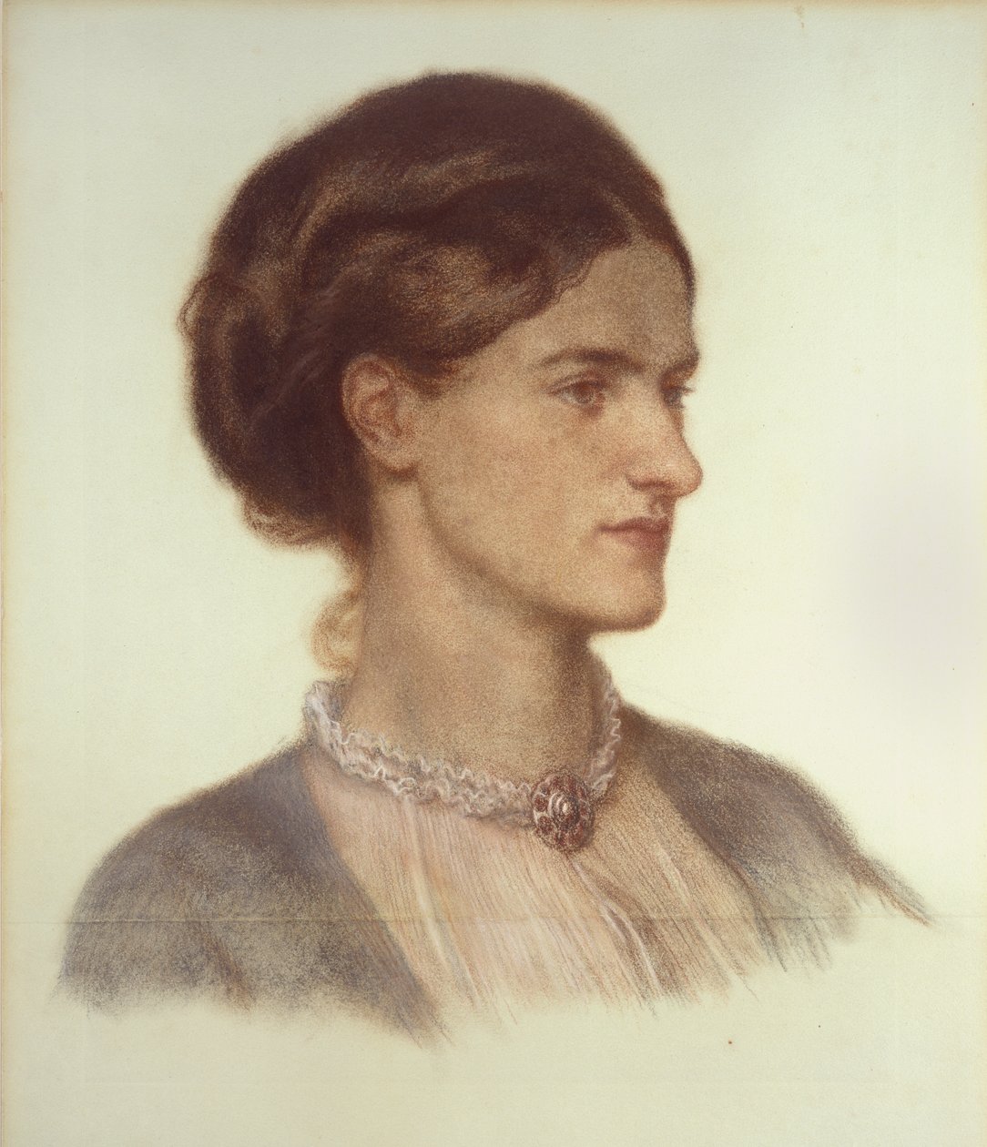 Portræt af Rosalind, grevinde af Carlisle, 1870 af Dante Gabriel Rossetti