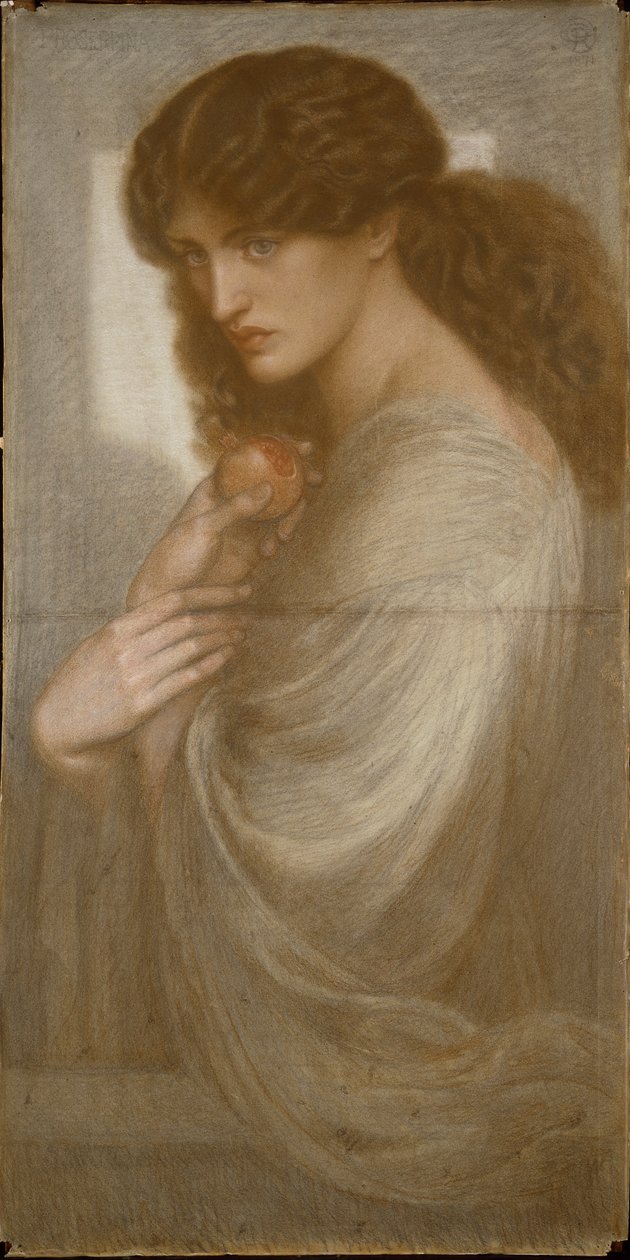 Proserpina, 1871 af Dante Gabriel Rossetti