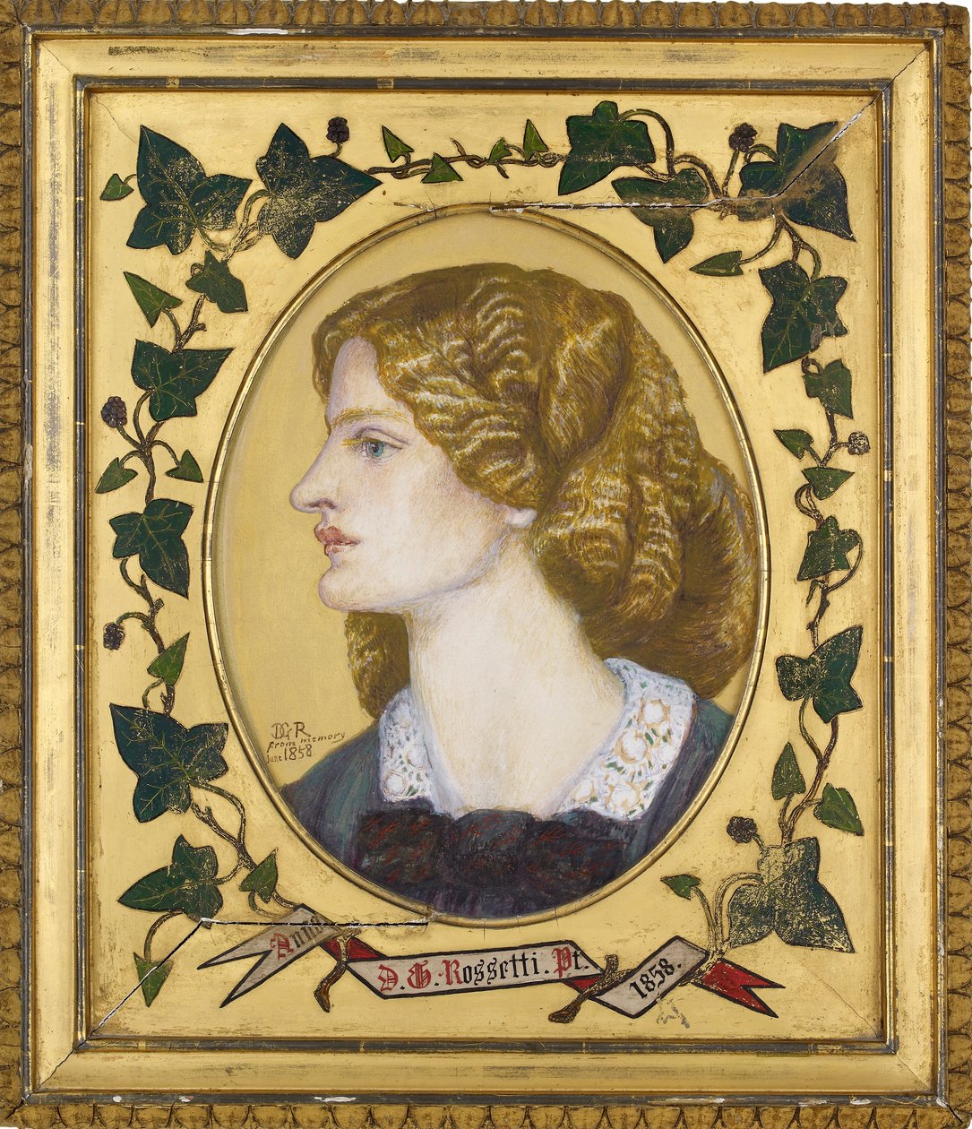 Ruth Herbert, 1858 af Dante Gabriel Rossetti