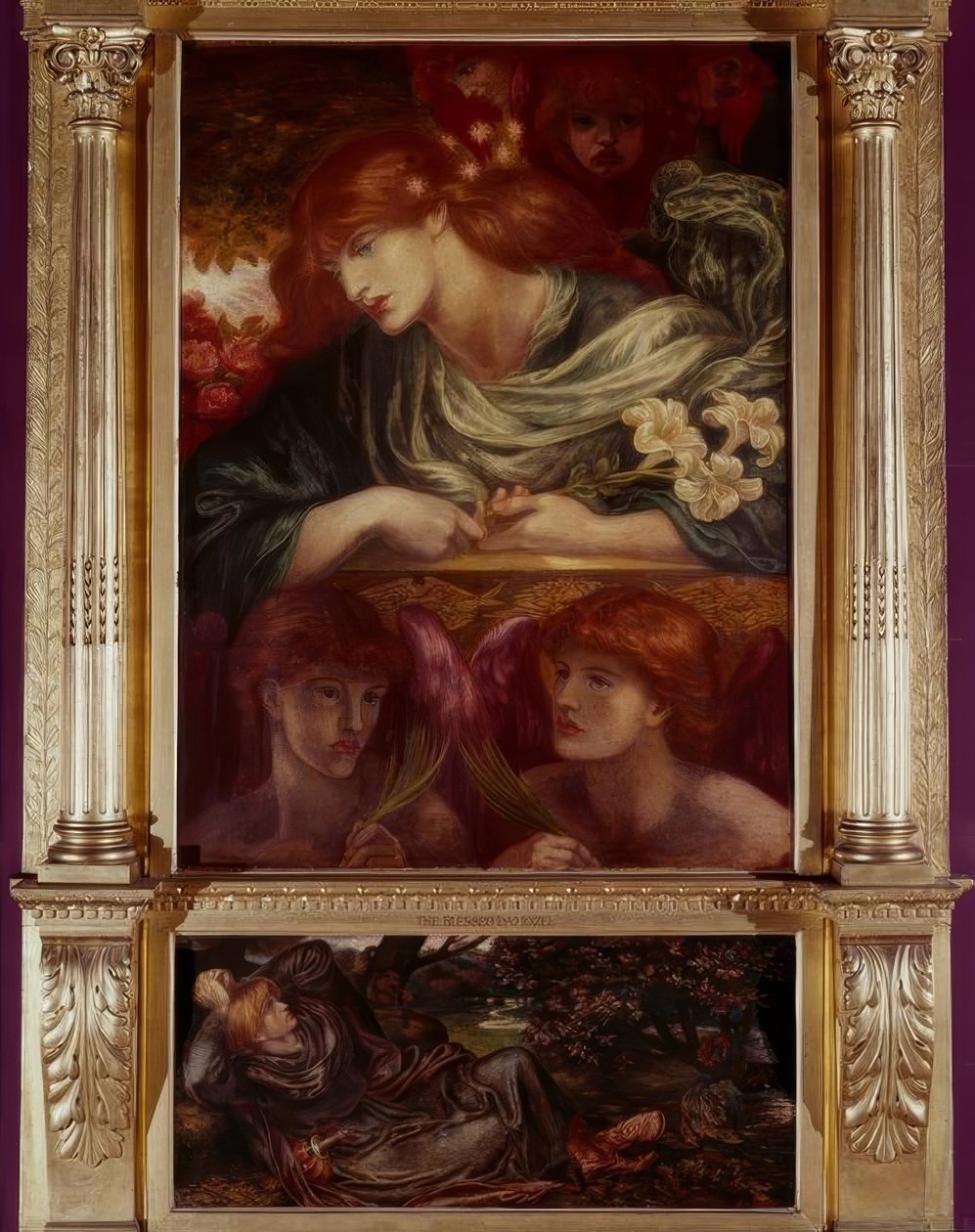 Den salige Damozel af Dante Gabriel Charles Rossetti