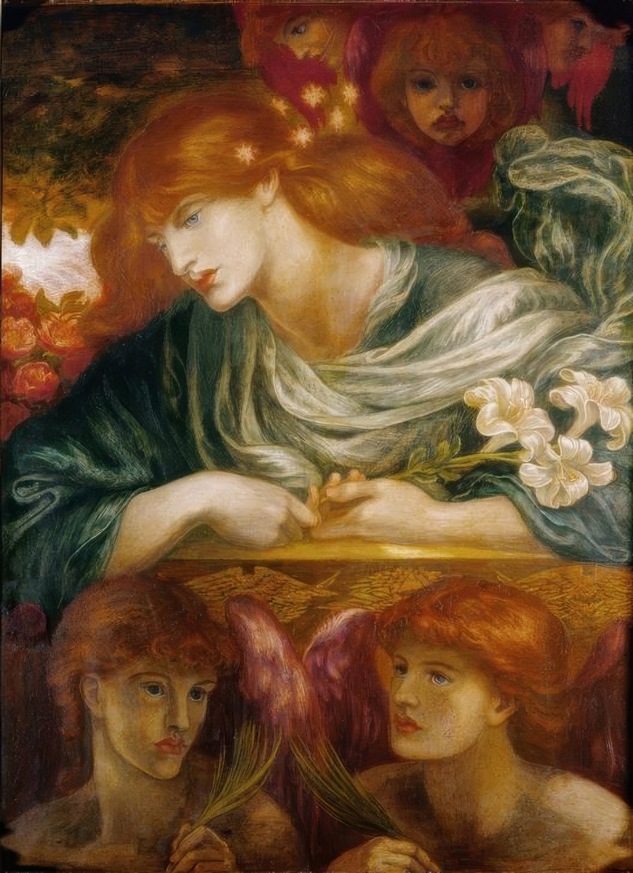 Den salige Damozel af Dante Gabriel Charles Rossetti