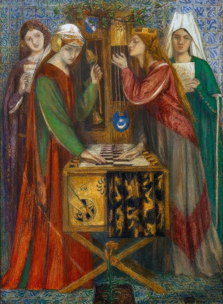 Det blå skab af Dante Gabriel Charles Rossetti