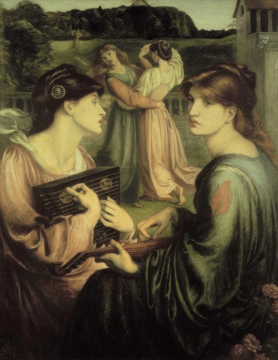 Bower Eng af Dante Gabriel Charles Rossetti
