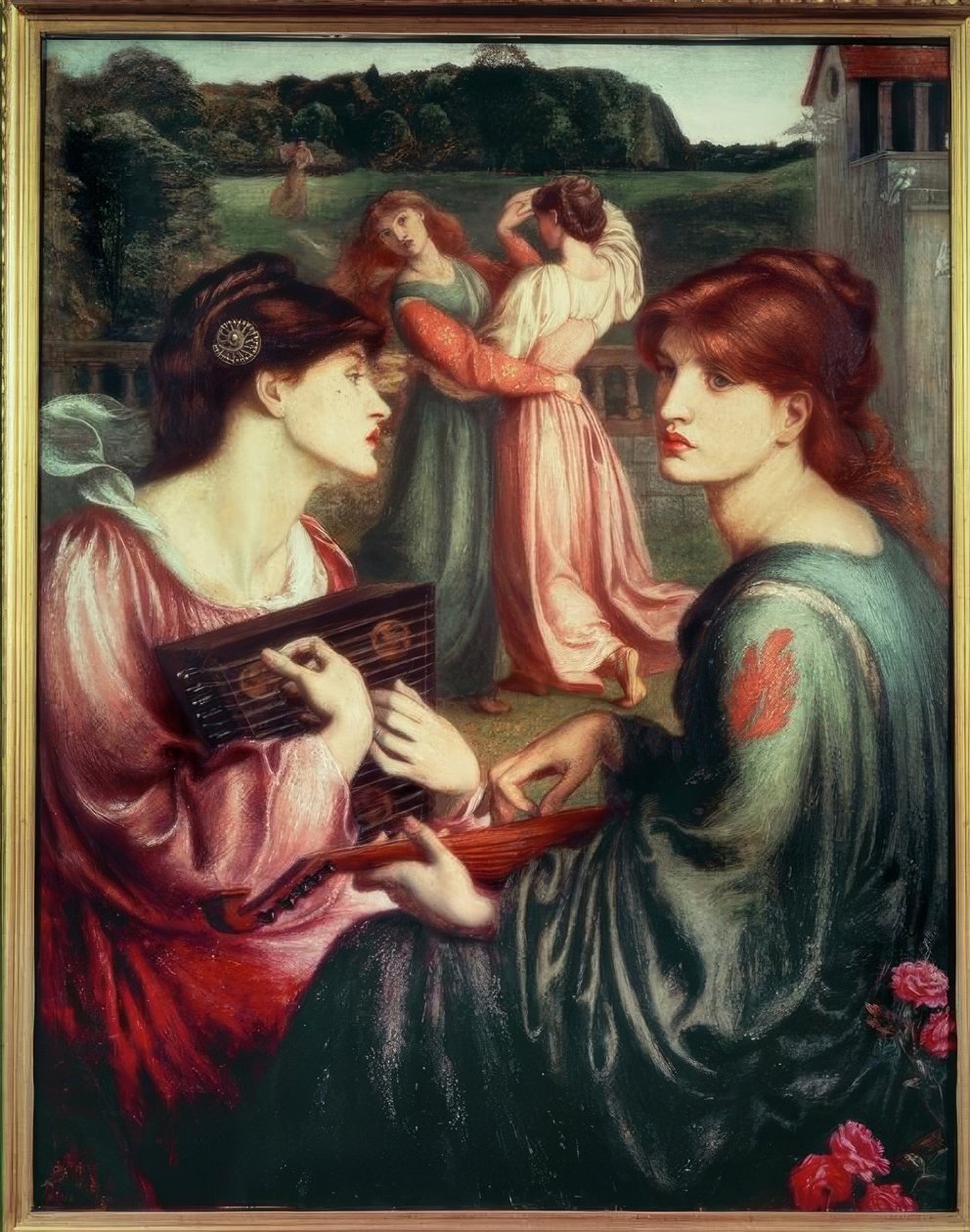 Bower Engen af Dante Gabriel Charles Rossetti