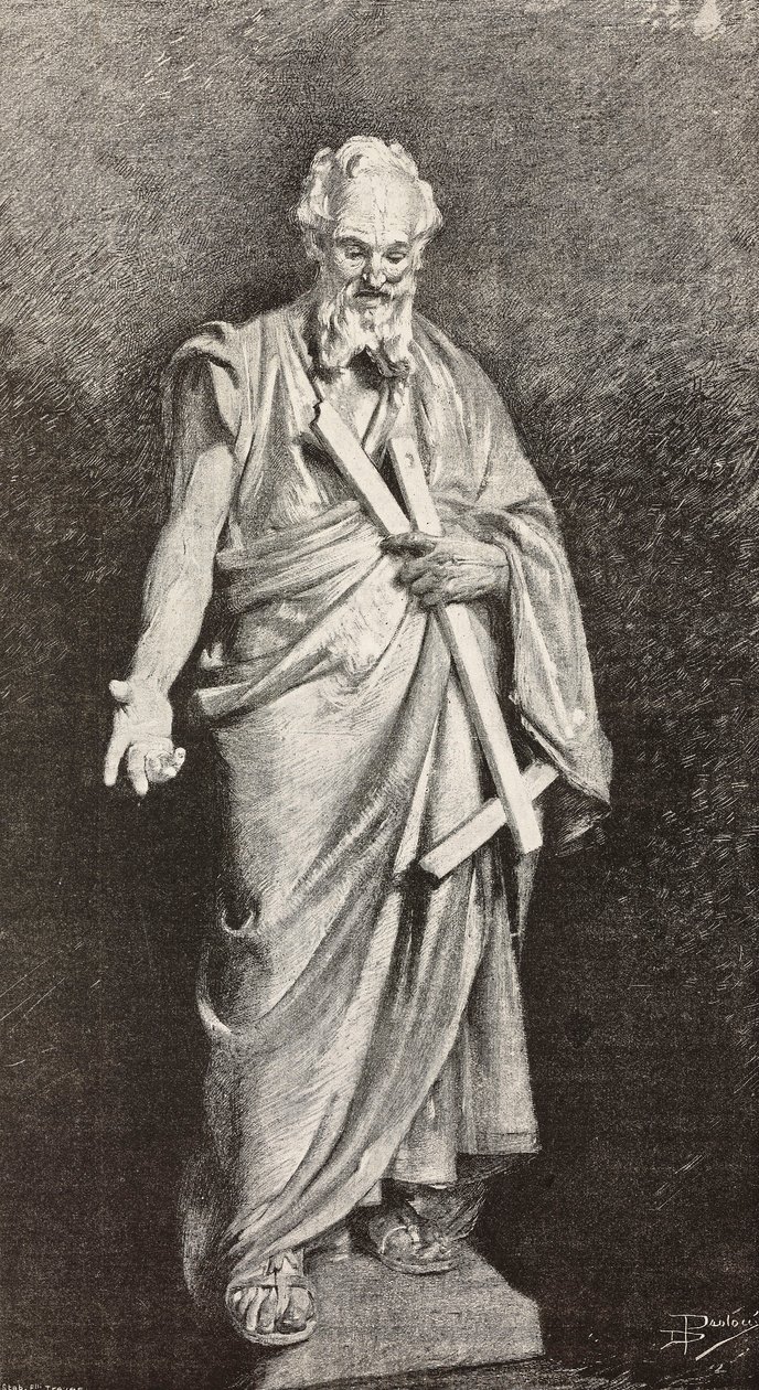 Statuen af Sankt Thomas af Dante Paolocci