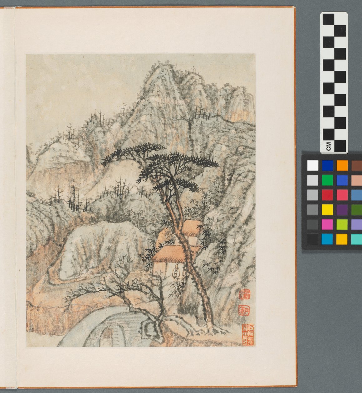 Erindringer om Qinhuai-floden, Qing-dynastiet af Daoji Shitao
