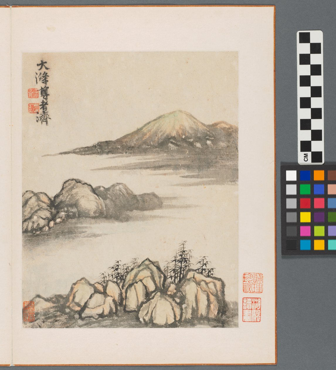 Reminiscenser fra Qinhuai-floden, Qing-dynastiet af Daoji Shitao