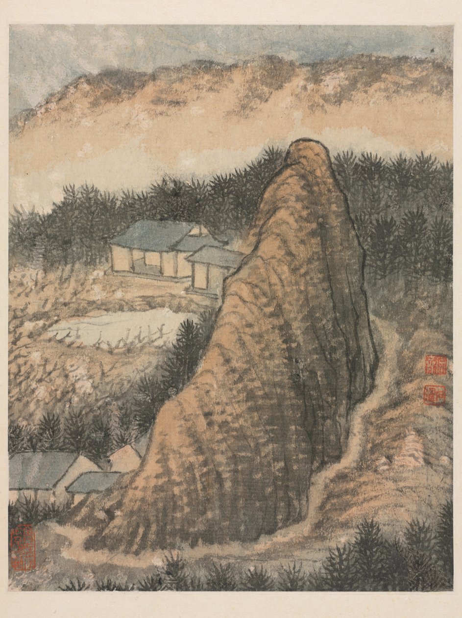 Reminiscenser fra Qinhuai-floden, Qing-dynastiet af Daoji Shitao