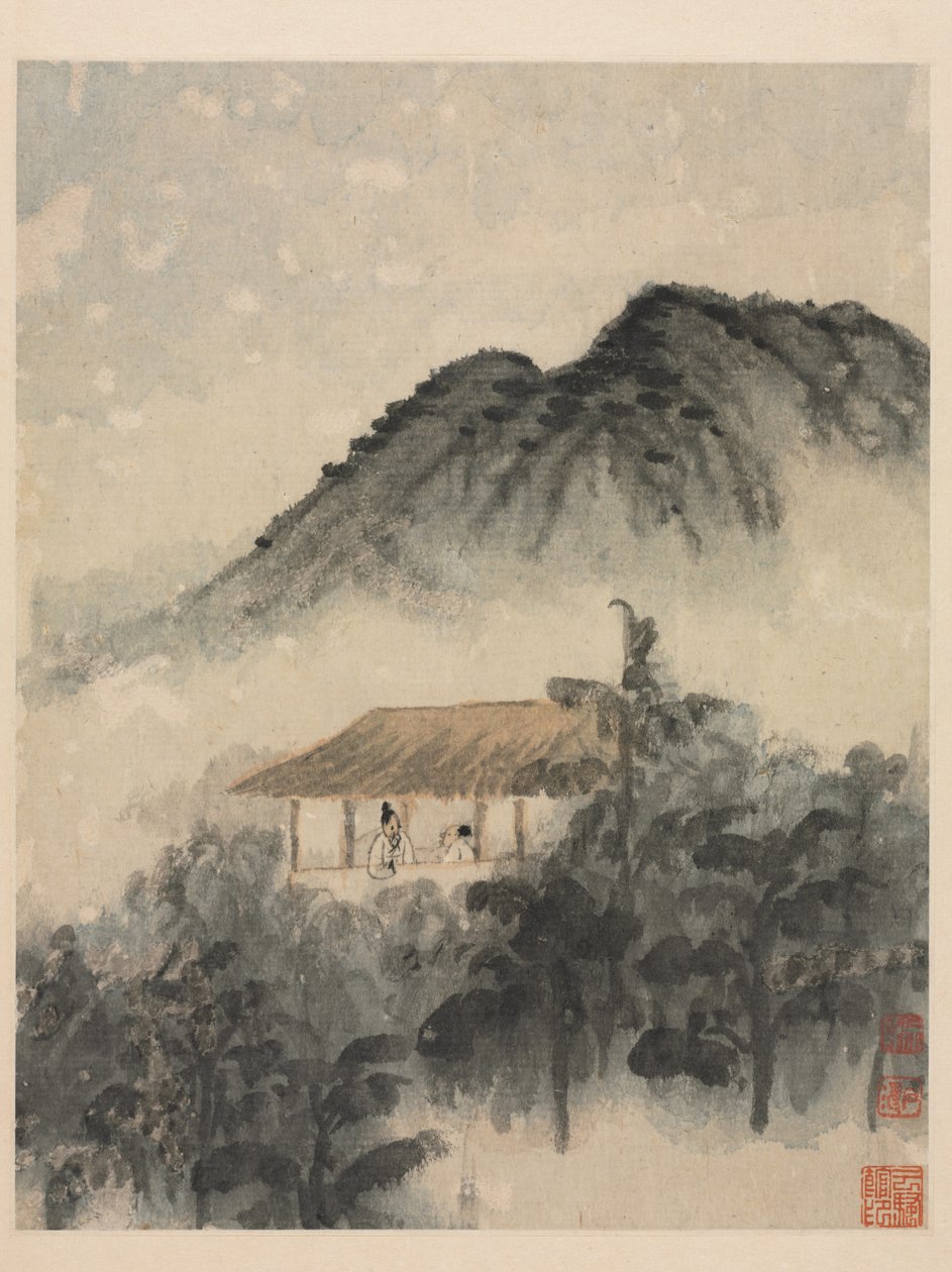 Reminiscenser fra Qinhuai-floden, Qing-dynastiet af Daoji Shitao