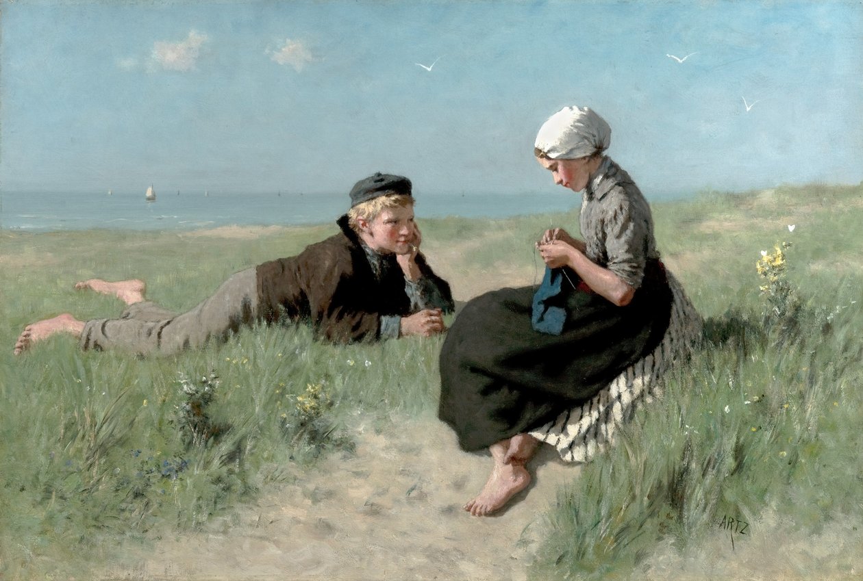 Hvalpe kærlighed af David Adolph Constant Artz