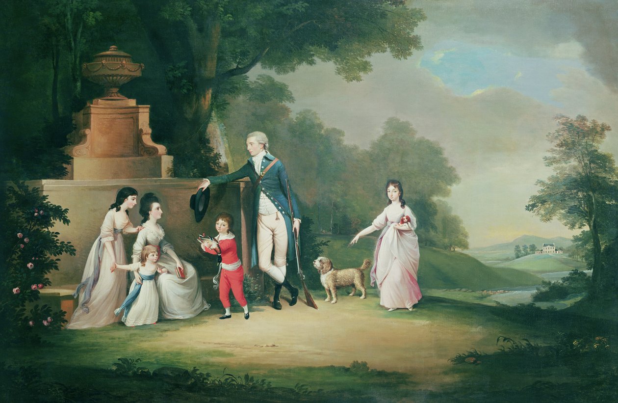 Familien Kinloch fra Kair af David Allan