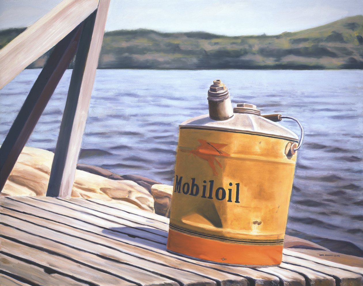 En dag ved søen, 1996 af David Arsenault
