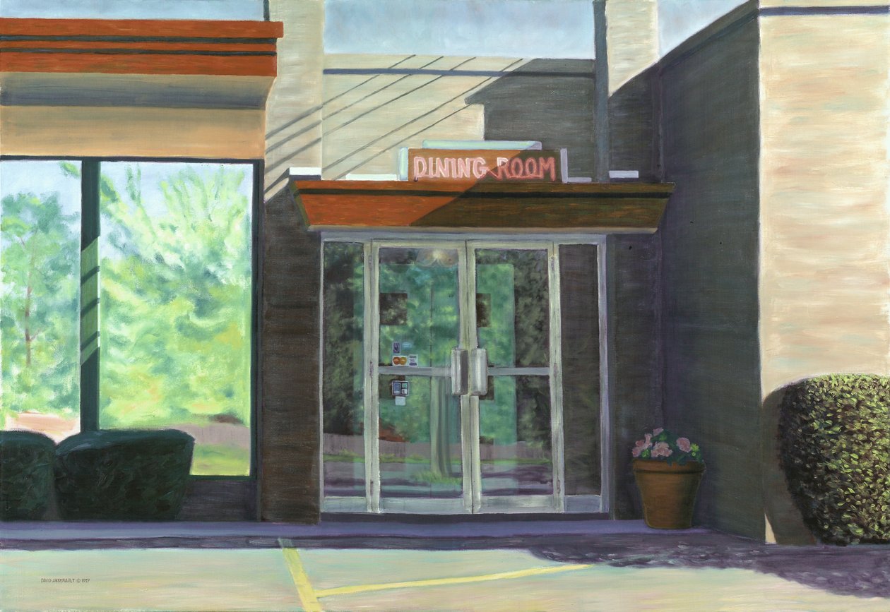 Spisestue (refleksioner i landskabet), 1997 af David Arsenault