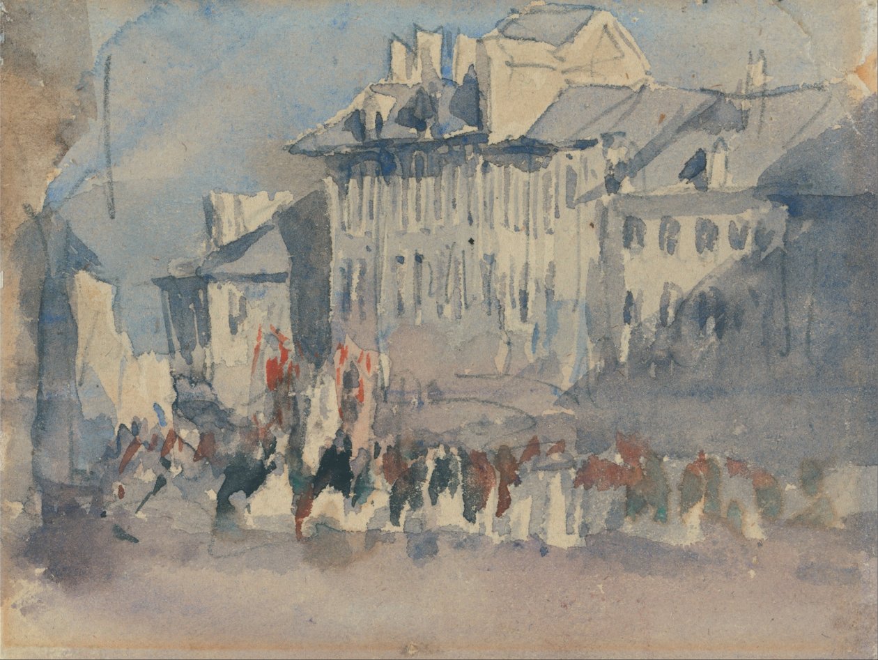 En religiøs optog af David Cox