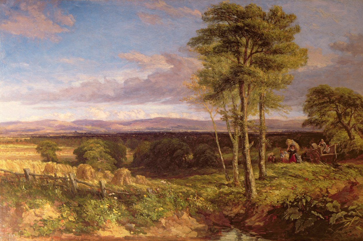 A Vale of Clwyd, 1846 af David Cox
