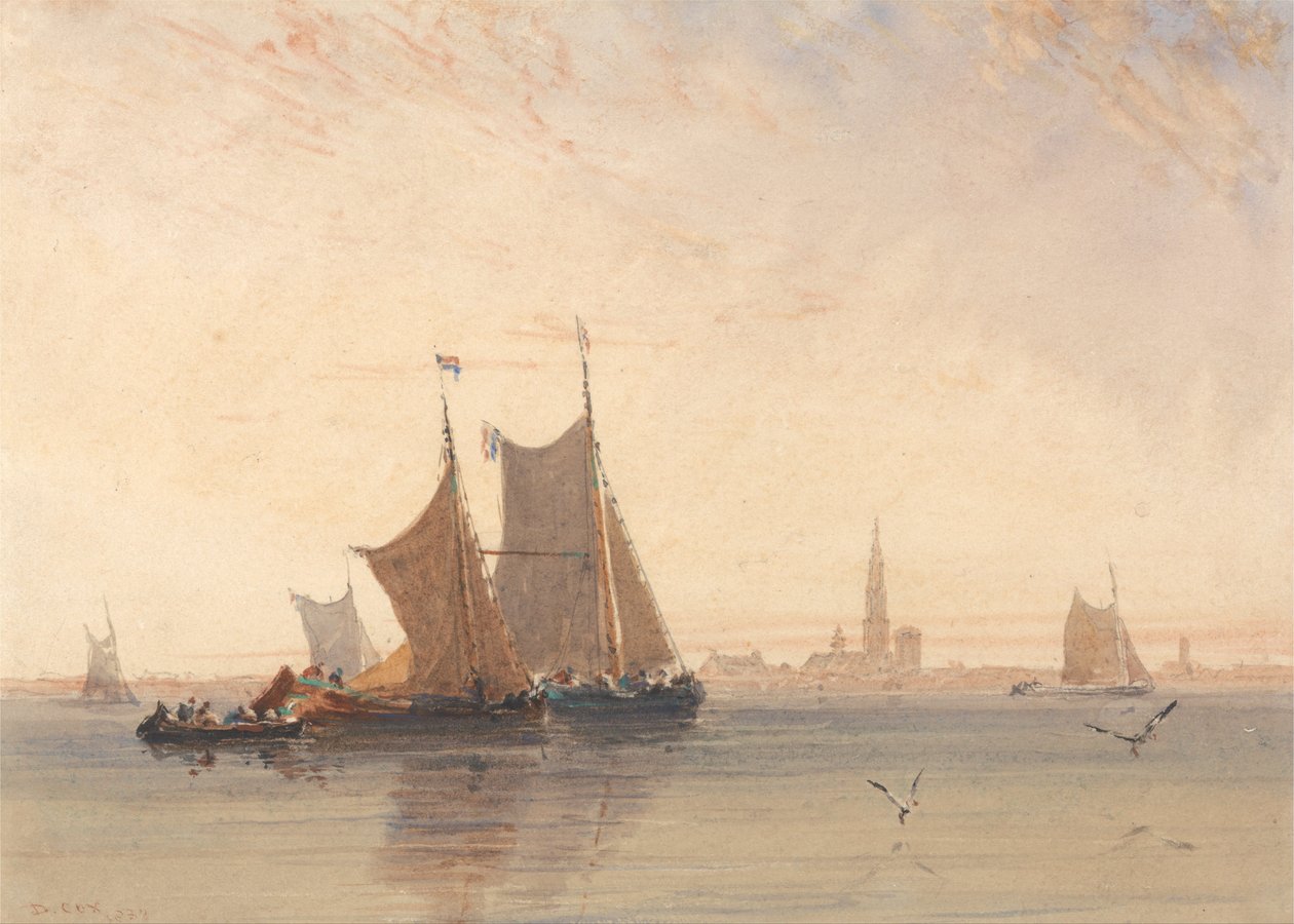 Antwerpen, morgen af David Cox