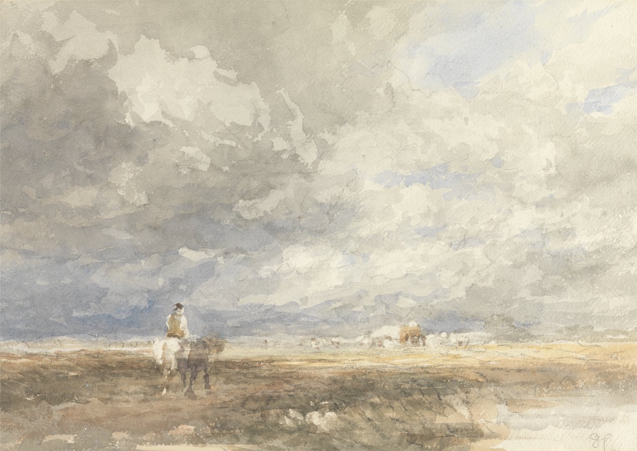 Går til Hayfield af David Cox
