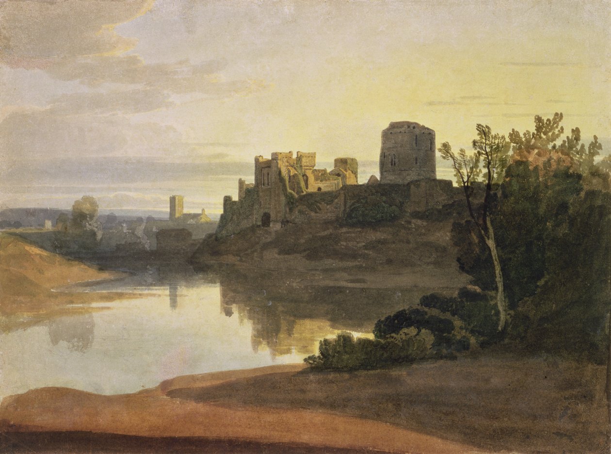 Pembroke Castle af David Cox