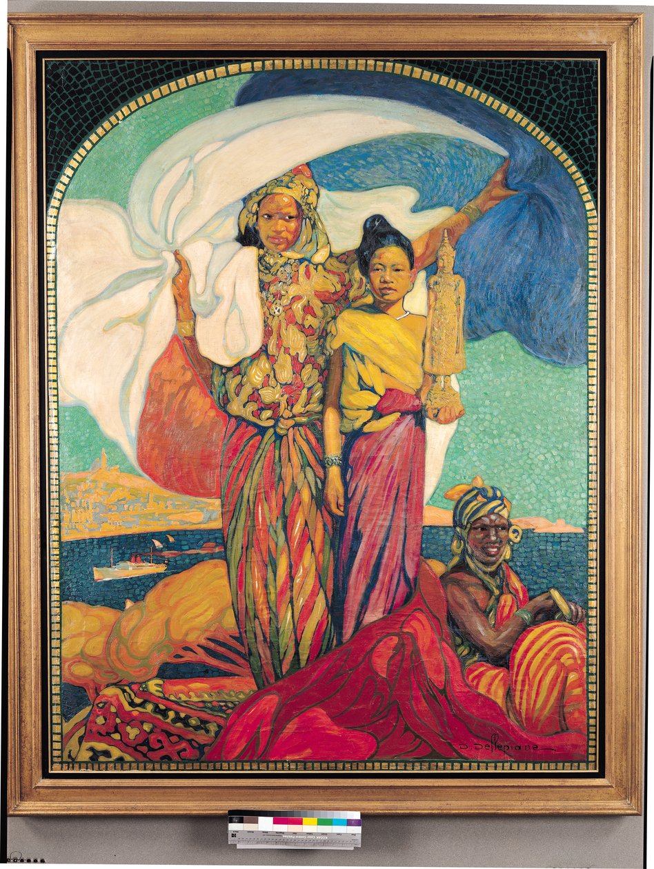 National Colonial Exhibition, Marseille, 1922 (se også 161093) af David Dellepiane