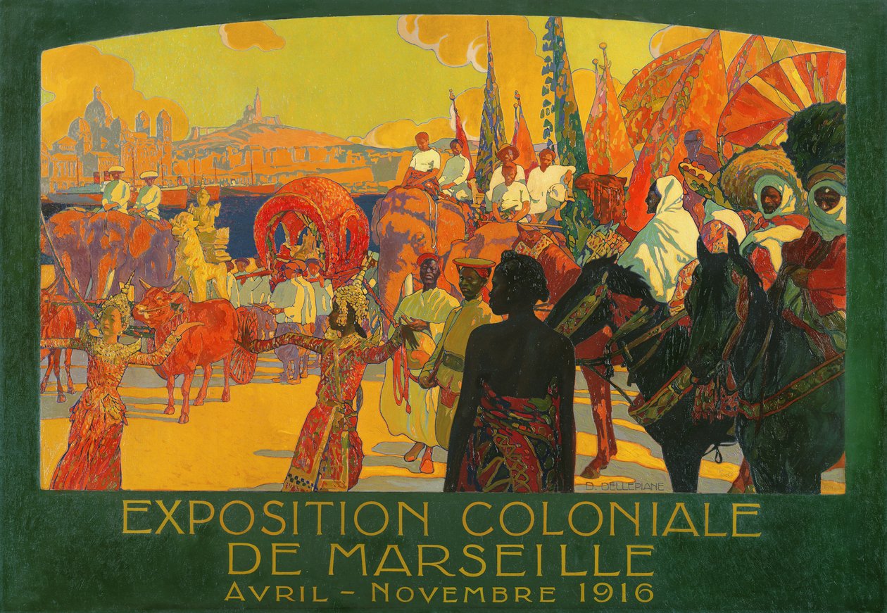Den nationale koloniudstilling, Marseille, april-november 1916, 1922 af David Dellepiane