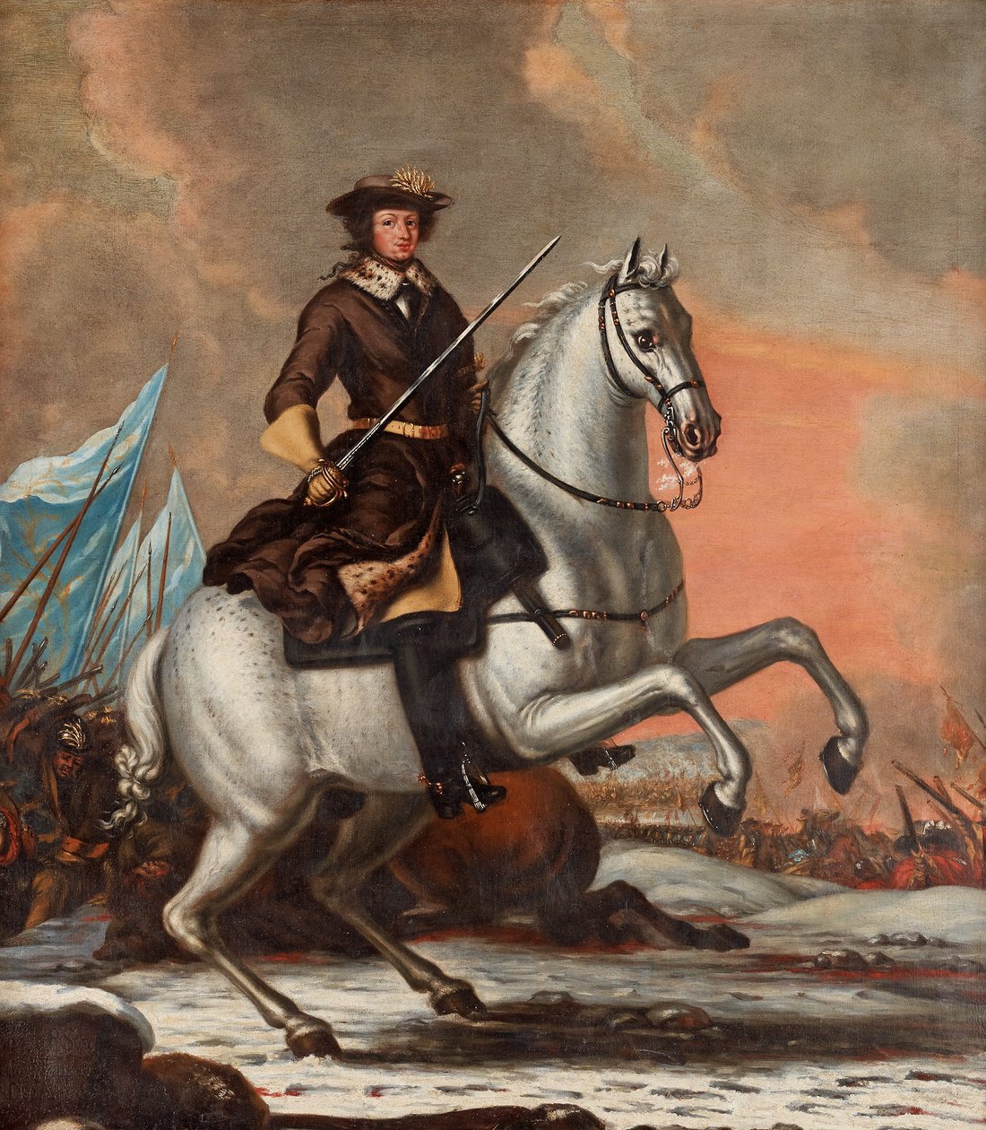 Karl XI, 1655-1697, konge af Sverige af David Klöcker Ehrenstrahl