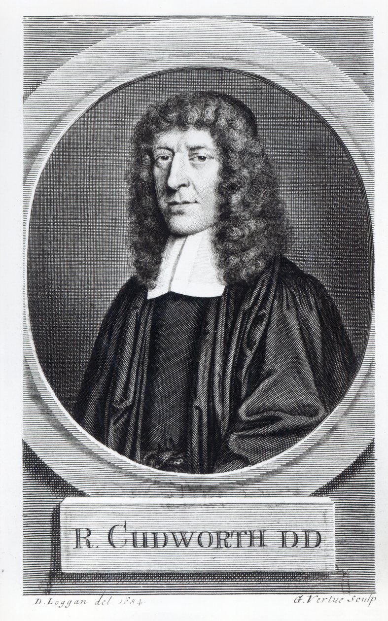 Ralph Cudworth, graveret af George Vertue af David Loggan
