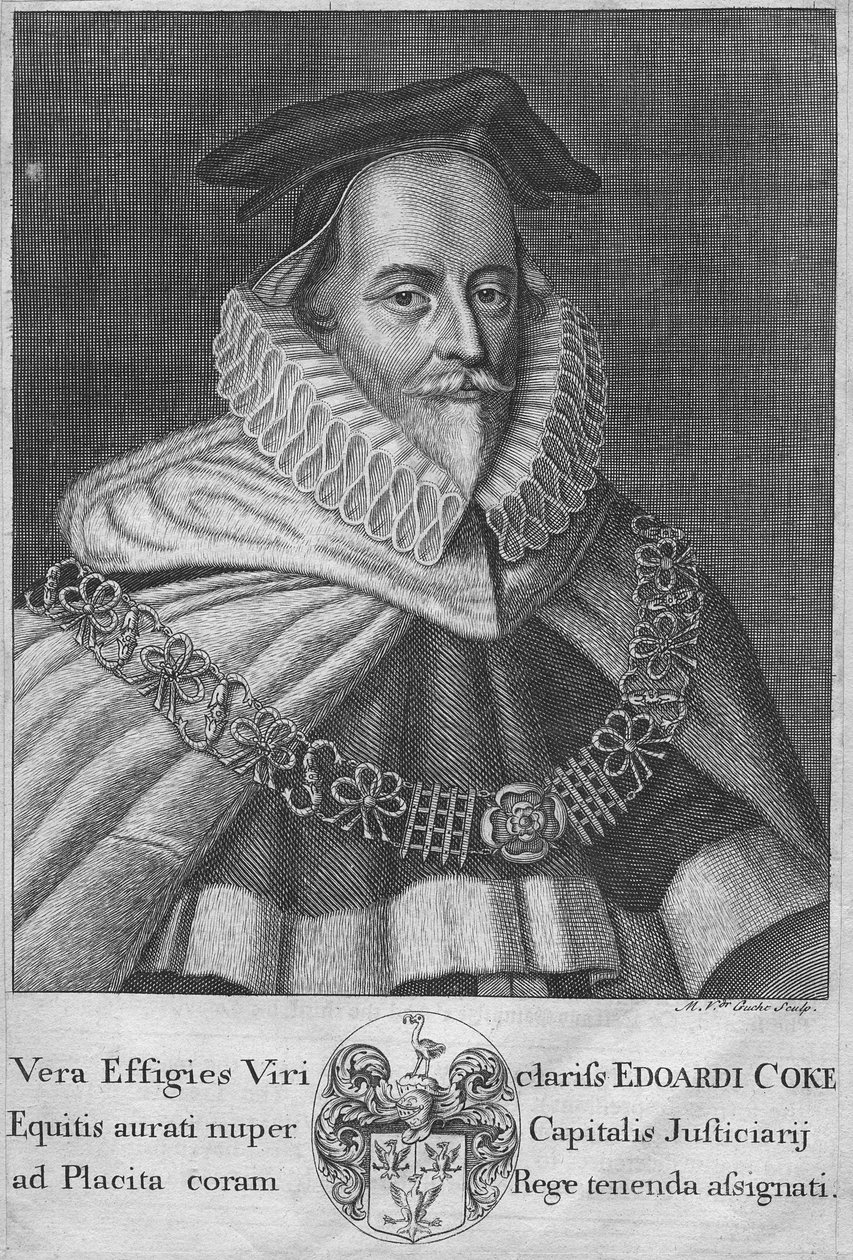 Sir Edward Coke af David Loggan