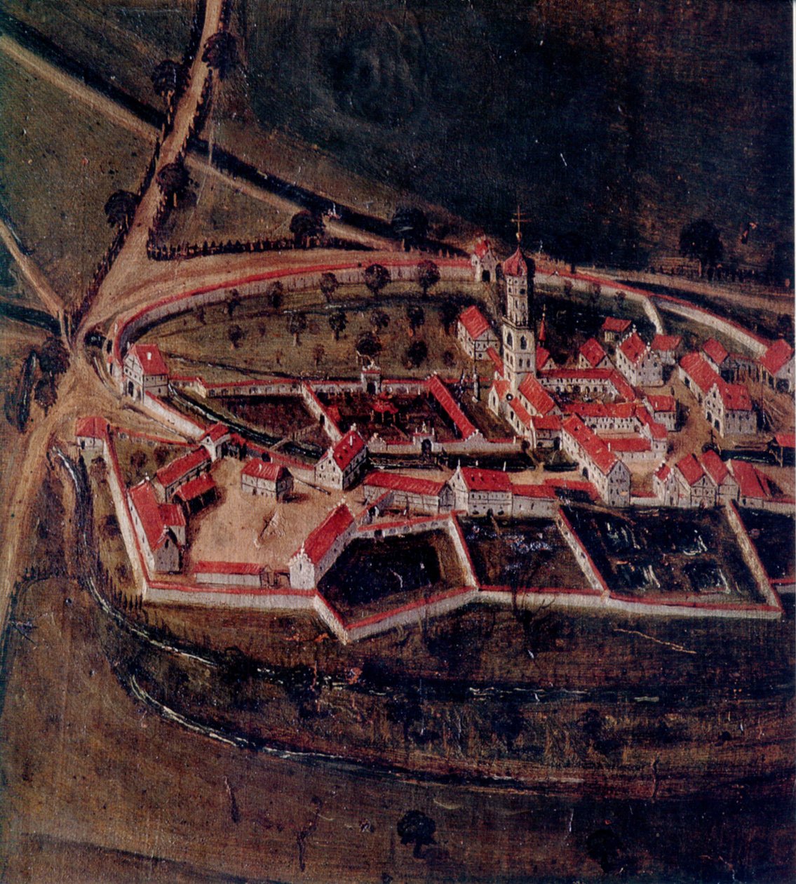 Weissenau Kloster af David Mieser
