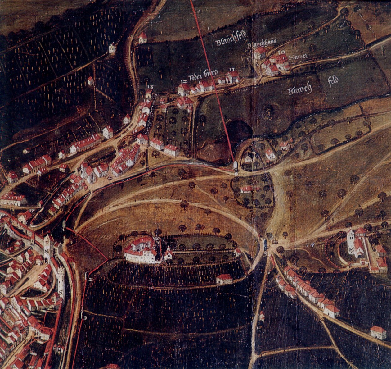 Vorstadt Ölschwang, Veitsburg af David Mieser