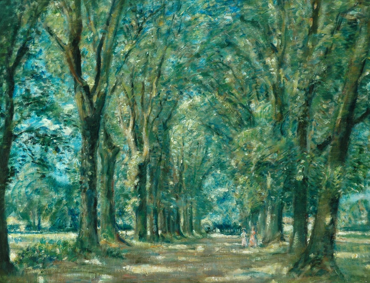 The Avenue, Woodbridge, 1920 af David Muirhead