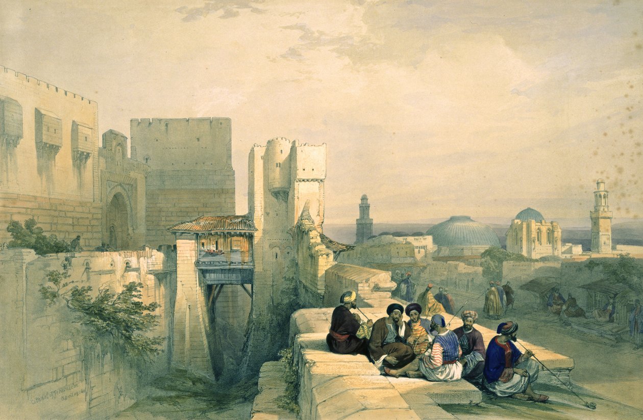 The Citadel of Jerusalem, 19. april 1841, plade 24 fra bind I af 