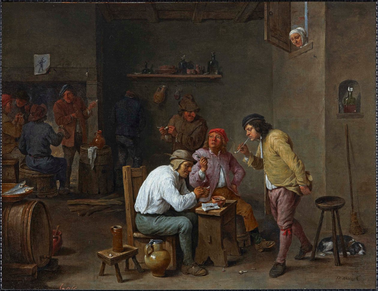 Tavernescene af David Teniers the Younger