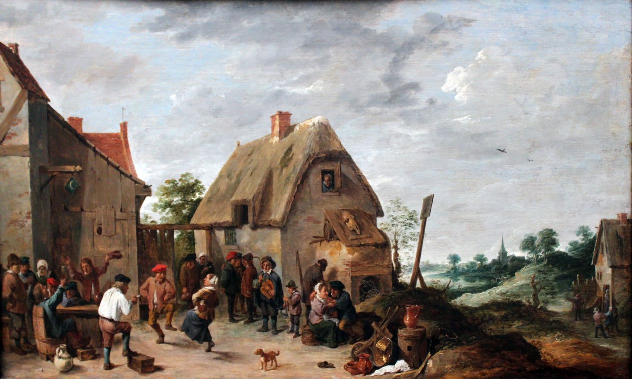 Flamsk messe af David Teniers the Younger